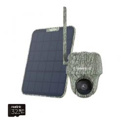 REOLINK G450 CAMERA 4K 4G 360°+ PANNEAU SOLAIRE